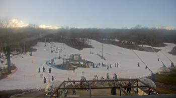 Weather camera view of Powder Ridge Ski Resort.