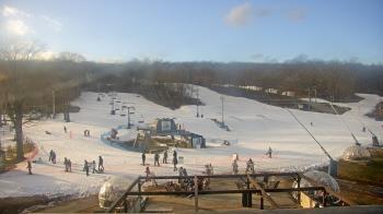 Weather camera view of Powder Ridge Ski Resort.