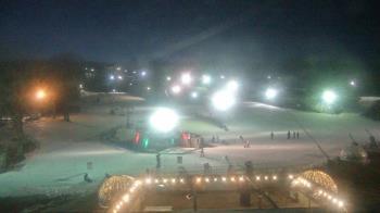 Weather camera view of Powder Ridge Ski Resort.