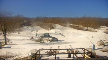 Weather camera view of Powder Ridge Ski Resort.