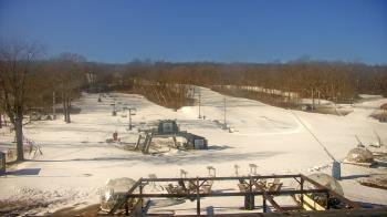 Weather camera view of Powder Ridge Ski Resort.