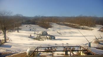 Weather camera view of Powder Ridge Ski Resort.