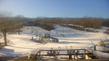 Weather camera view of Powder Ridge Ski Resort.