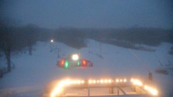Weather camera view of Powder Ridge Ski Resort.