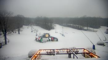 Weather camera view of Powder Ridge Ski Resort.