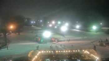 Weather camera view of Powder Ridge Ski Resort.