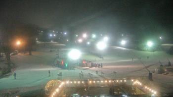 Weather camera view of Powder Ridge Ski Resort.