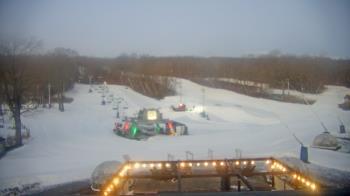 Weather camera view of Powder Ridge Ski Resort.