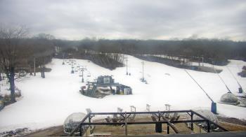 Weather camera view of Powder Ridge Ski Resort.