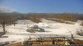 Weather camera view of Powder Ridge Ski Resort.