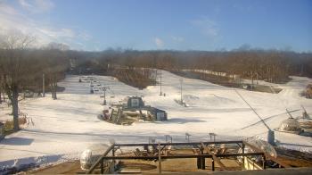 Weather camera view of Powder Ridge Ski Resort.