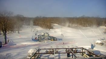 Weather camera view of Powder Ridge Ski Resort.