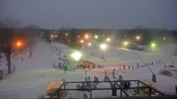 Weather camera view of Powder Ridge Ski Resort.