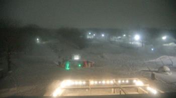 Weather camera view of Powder Ridge Ski Resort.