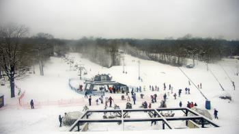 Weather camera view of Powder Ridge Ski Resort.