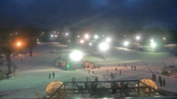 Weather camera view of Powder Ridge Ski Resort.