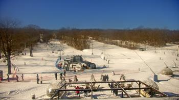 Weather camera view of Powder Ridge Ski Resort.