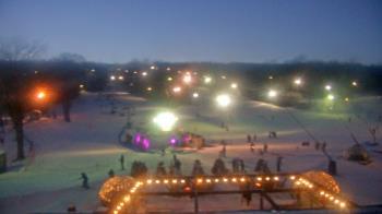 Weather camera view of Powder Ridge Ski Resort.