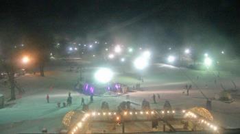 Weather camera view of Powder Ridge Ski Resort.