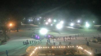 Weather camera view of Powder Ridge Ski Resort.