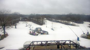 Weather camera view of Powder Ridge Ski Resort.