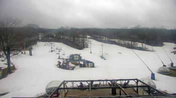 Weather camera view of Powder Ridge Ski Resort.