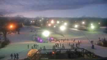 Weather camera view of Powder Ridge Ski Resort.