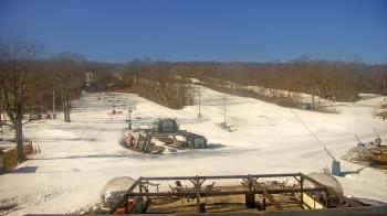 Weather camera view of Powder Ridge Ski Resort.