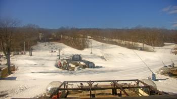 Weather camera view of Powder Ridge Ski Resort.
