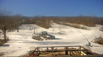 Weather camera view of Powder Ridge Ski Resort.