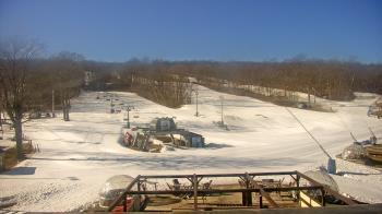 Weather camera view of Powder Ridge Ski Resort.