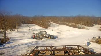 Weather camera view of Powder Ridge Ski Resort.