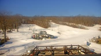 Weather camera view of Powder Ridge Ski Resort.
