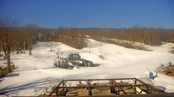 Weather camera view of Powder Ridge Ski Resort.