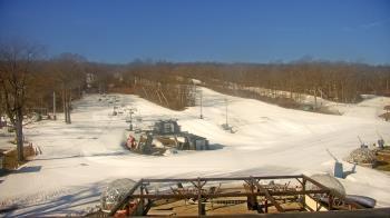 Weather camera view of Powder Ridge Ski Resort.