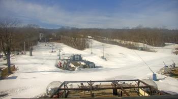 Weather camera view of Powder Ridge Ski Resort.