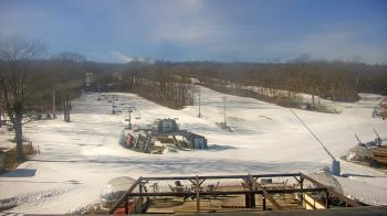 Weather camera view of Powder Ridge Ski Resort.