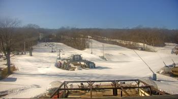 Weather camera view of Powder Ridge Ski Resort.