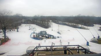 Weather camera view of Powder Ridge Ski Resort.