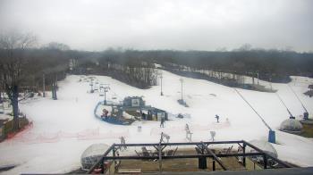 Weather camera view of Powder Ridge Ski Resort.