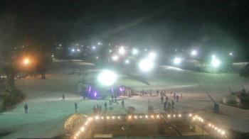 Weather camera view of Powder Ridge Ski Resort.