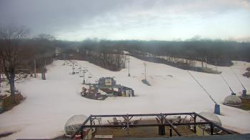 Weather camera view of Powder Ridge Ski Resort.