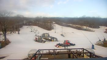 Weather camera view of Powder Ridge Ski Resort.
