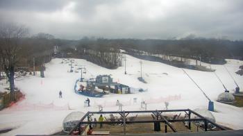 Weather camera view of Powder Ridge Ski Resort.