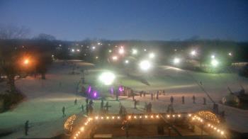 Weather camera view of Powder Ridge Ski Resort.