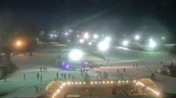 Weather camera view of Powder Ridge Ski Resort.