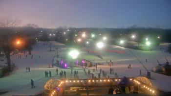 Weather camera view of Powder Ridge Ski Resort.