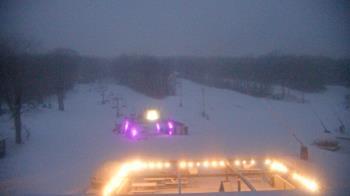 Weather camera view of Powder Ridge Ski Resort.