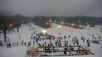 Weather camera view of Powder Ridge Ski Resort.