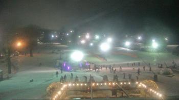 Weather camera view of Powder Ridge Ski Resort.